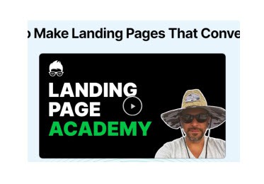 Clicks Geeks Landing Page Academy