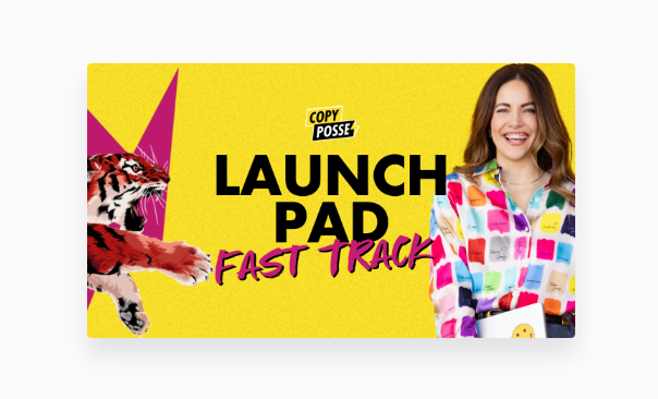 Alex Cattoni – Copy Posse Launch Pad Fast Track