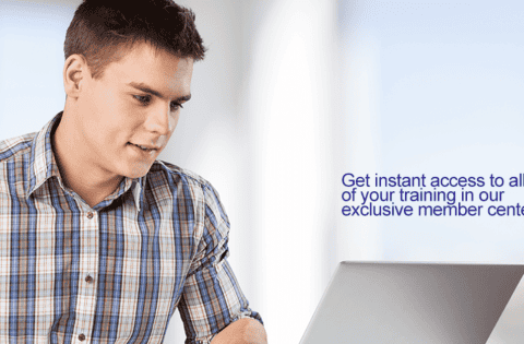 Andy Tanner – The 30-Day Cash Flow Blueprint Young man using laptop for training at getWSOdownload.