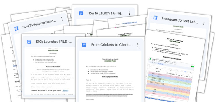 Maria Wendt – Content Pack