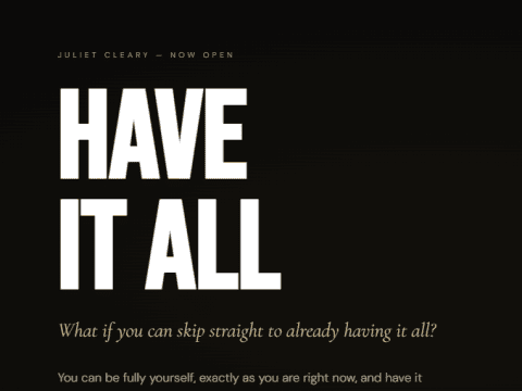 Juliet Cleary – Have It All Complete